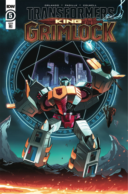 Transformers: King Grimlock #5 (10 Copy Byrne Cover)