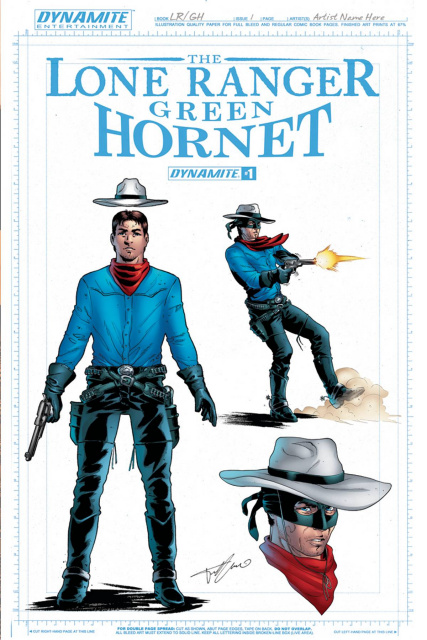 The Lone Ranger / The Green Hornet #1 (15 Copy Ranger Cover)