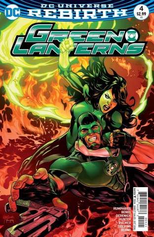 Green Lanterns #4 (Variant Cover)