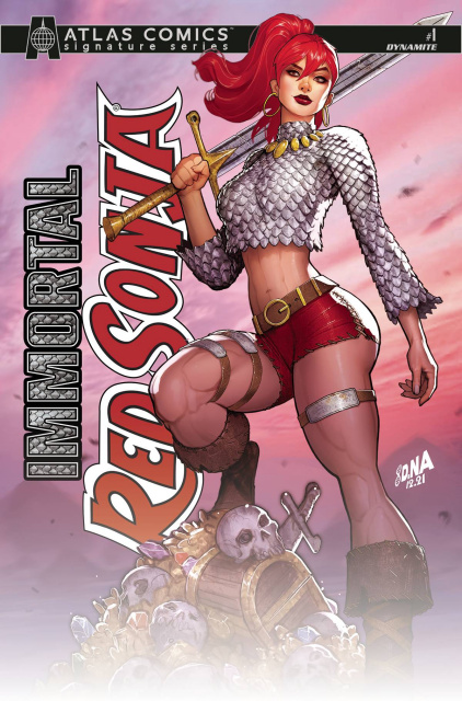 Immortal Red Sonja #1 (Nakayama Atlas Signed Cover)