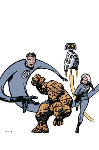 Doctor Strange #4 (Aja Return of Fantastic Four Cover)