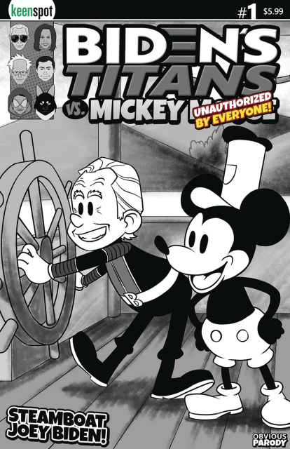 Biden's Titans vs. Mickey Mouse #1 (Steamboat Joey Biden)