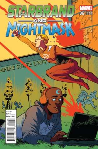 Starbrand and Nightmask #2 (Henderson Cover)