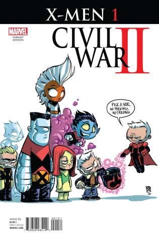 Civil War II: X-Men #1 (Young Cover)