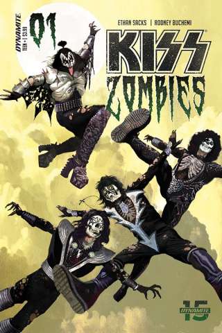 KISS: Zombies #1 (Suydam Cover)
