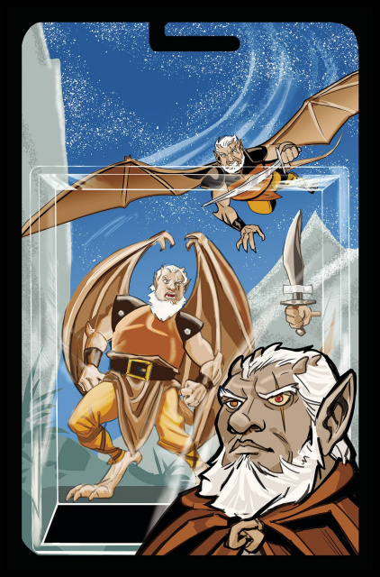 Gargoyles: Dark Ages #5 (10 Copy Action Figure Virgin Cover)