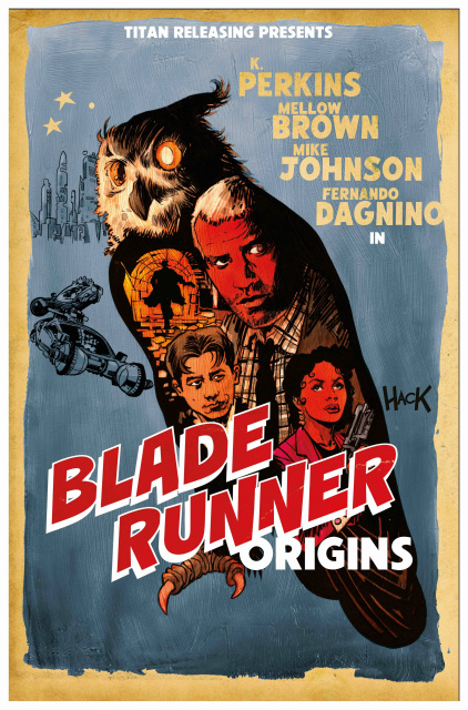 Blade Runner: Origins #8 (Hack Cover)