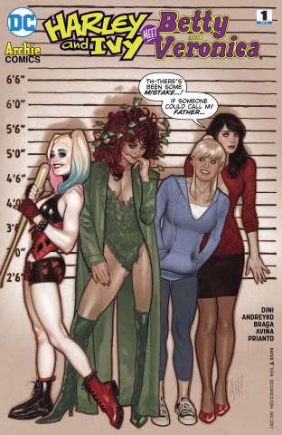 Harley and Ivy Meet Betty and Veronica #1 (Variant Cover)