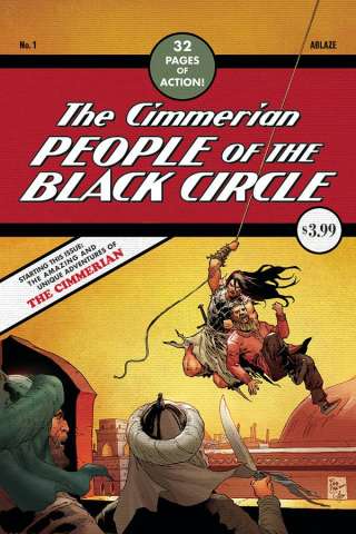 The Cimmerian: People of the Black Circle #1 (Casas Detective 27 Cover)