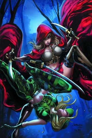 Grimm Fairy Tales: Robyn Hood vs. Red Riding Hood #1 (Salgado Cover)