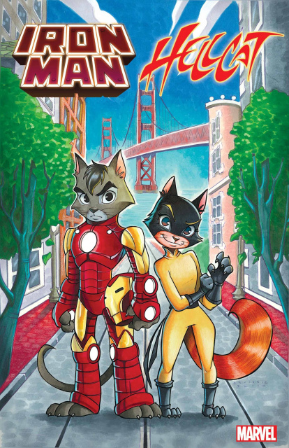 Iron Man / Hellcat Annual #1 (Zullo Cover)