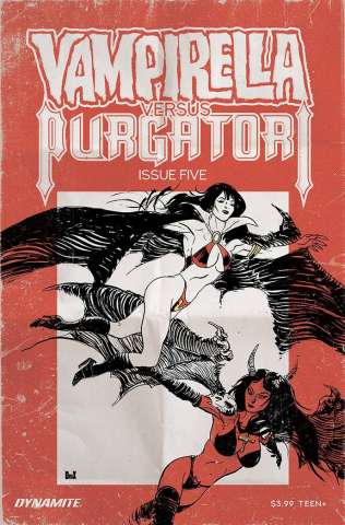 Vampirella vs. Purgatori #5 (Broxton Cover)