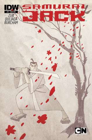Samurai Jack #17 (Subscription Cover)