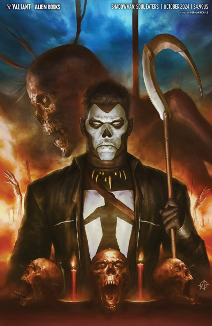 Shadowman: Soul Eaters #1 (Alessio Virgin Cover)