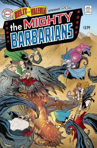 The Mighty Barbarians #1 (Cafaro Homage Cover)