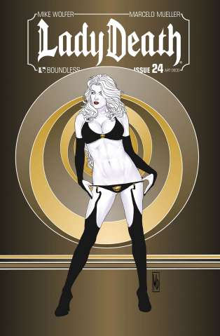 Lady Death #24 (Art Deco Variant Cover)