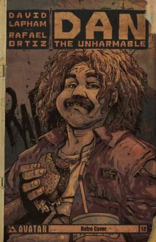 Dan the Unharmable #12 (Retro Cover)