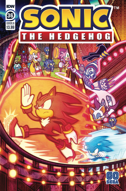 Sonic the Hedgehog #36 (Graham Cover)