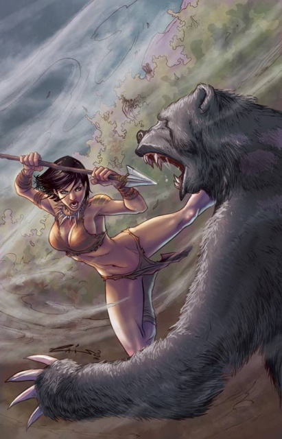 Grimm Fairy Tales: The Jungle Book - Fall of the Wild #5 (Laiso Cover)