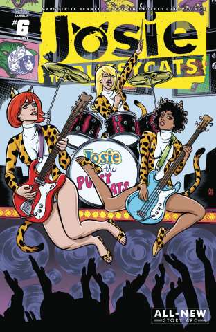 Josie and The Pussycats #6 (Mike & Laura Allred Cover)