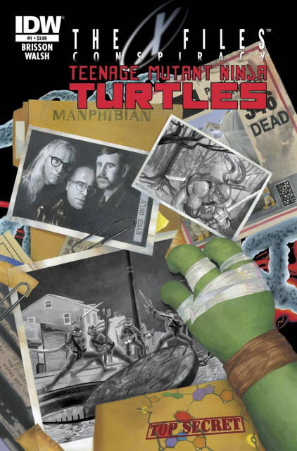 The X-Files Conspiracy: Teenage Mutant Ninja Turtles #1