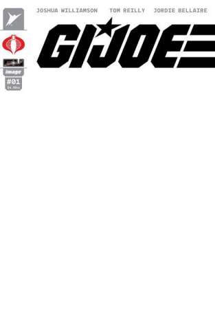 G.I. Joe #1 (Blank Sketch Cobra Cover)