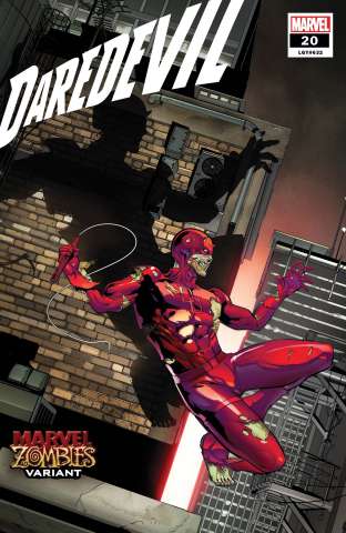 Daredevil #20 (Sliney Marvel Zombies Cover)
