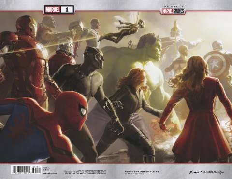 Avengers Assemble #1 (Wraparound Marvel Studios Cover)