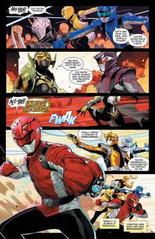 Mighty Morphin Power Rangers #48 (Campbell Cover)
