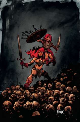 Unbreakable Red Sonja #5 (7 Copy Hack Virgin Cover)