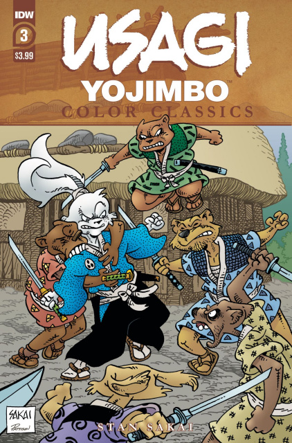 Usagi Yojimbo: Color Classics #3 (Sakai Cover)
