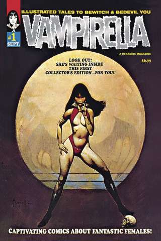 Vampirella #1 (1969 Replica Platinum Foil Cover)