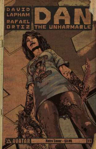 Dan the Unharmable #11 (Retro Cover)