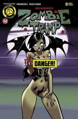 Zombie Tramp #33 (Celor Risque Cover)