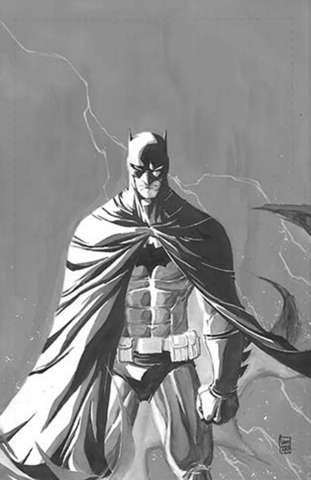 Batman: Europa #2 (Black & White Cover)