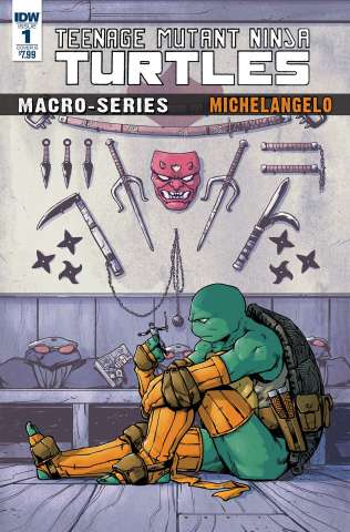 Teenage Mutant Ninja Turtles Macro-Series #2: Michelangelo (Dialynas Cover)