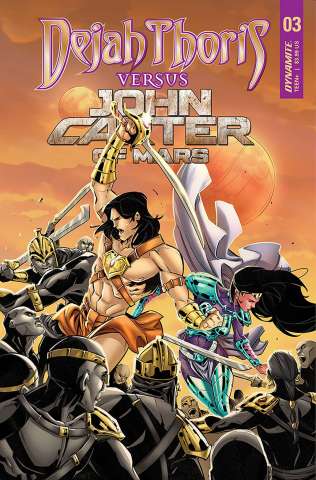 Dejah Thoris vs. John Carter of Mars #3 (Miracolo Cover)