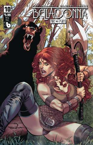 Belladonna: Fire and Fury #10 (Viking Vixen Cover)