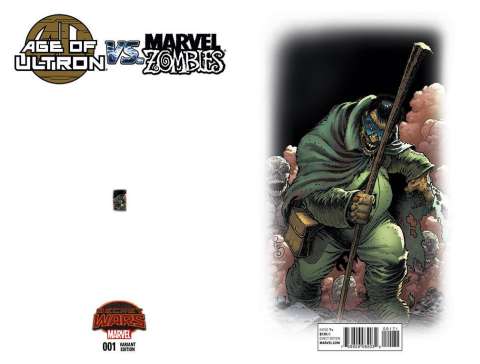 Age of Ultron vs. Marvel Zombies #1 (Ant-Sized Cover)