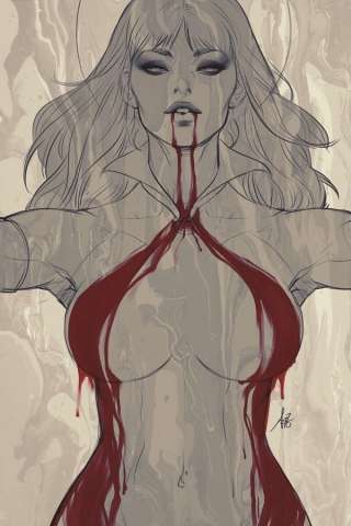 Vampirella #1 (25 Copy Artgerm Virgin Sneak Peek Cover)