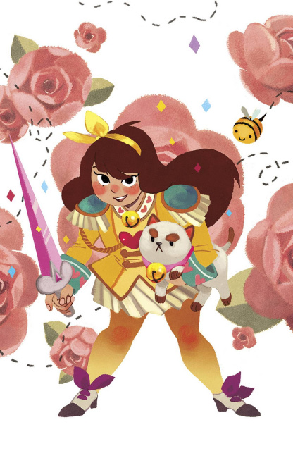Bee and Puppycat #1 (Phoenix Con Cover)