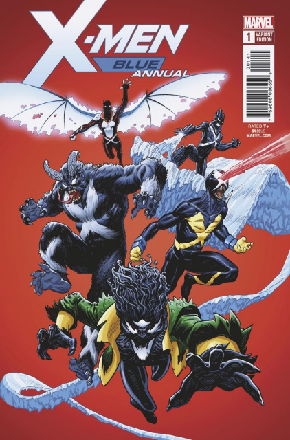 X-Men: Blue Annual #1 (Venomized Cover)