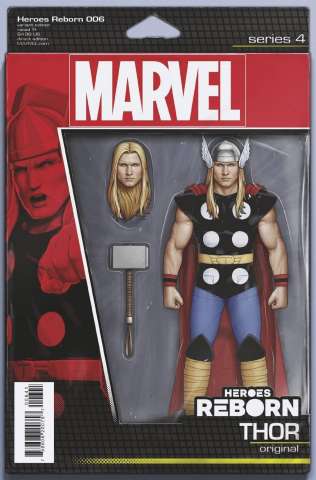 Heroes Reborn #6 (Christopher Action Figure Cover)