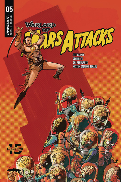 Warlord of Mars Attacks #5 (Piriz Cover)