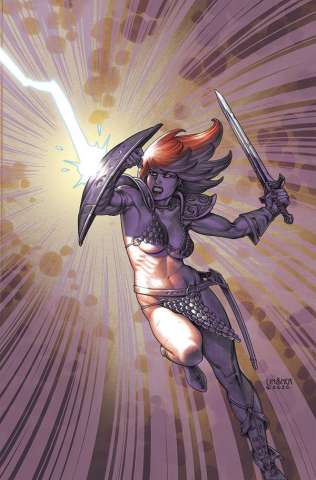 Red Sonja: The Superpowers #4 (Linsner Virgin Cover)