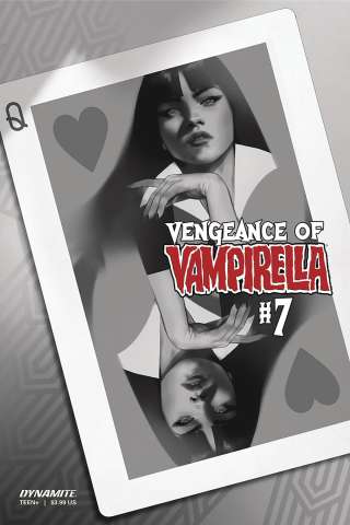 Vengeance of Vampirella #7 (30 Copy Oliver B&W Cover)