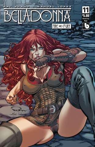 Belladonna: Fire and Fury #11 (Simmering Rage Cover)