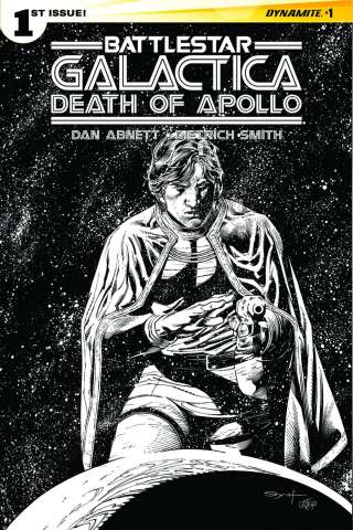 Battlestar Galactica: Death of Apollo #1 (20 Copy Syaf B&W Cover)