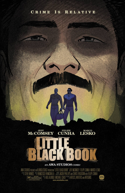 Little Black Book #4 (Movie Poster Homage Cover)