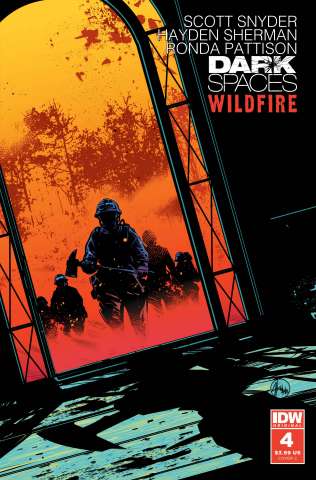 Dark Spaces: Wildfire #4 (Angel Hernandez Cover)